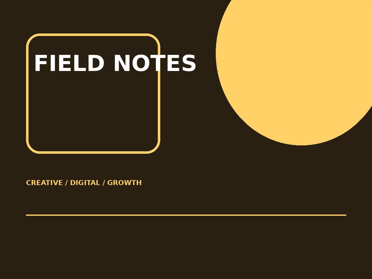 Field Notes campaign project